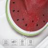 Round Braided Placemats 15 Inch Round Table Mats for Dining  Heat Resistant Place mats Set of 6 (Watermelon red)