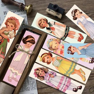 30 Stück Hübsche Lesezeichen Gothic Kreativ Cartoon Schreibwarenzubehör Geschenke Karte Einzigartig und Langlebig Lese Druckgeschenke