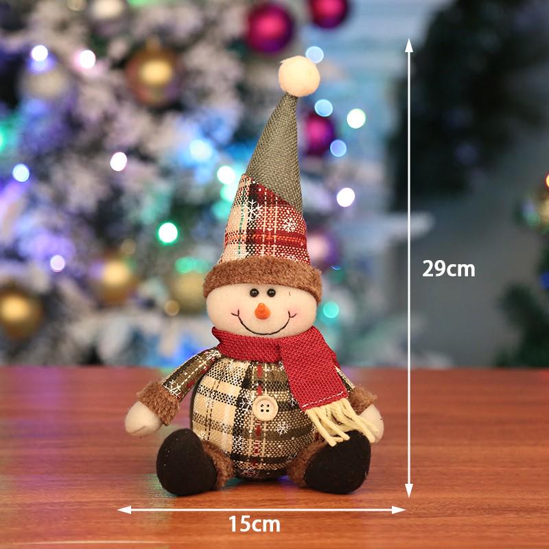 20cm Mini Christmas Tree Ornament - Small Holiday Desktop Decoration Gift