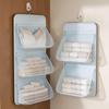 Wall-Mounted Storage Hanging Bag Visible Mesh Storage Bag For Student Dormitories, Bedrooms, Wardrobes, Underwear, And Socks