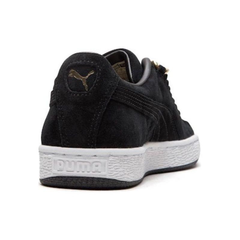 PUMA Suede Classic Chain Unisex Low-Top Sneakers Black 367391-03