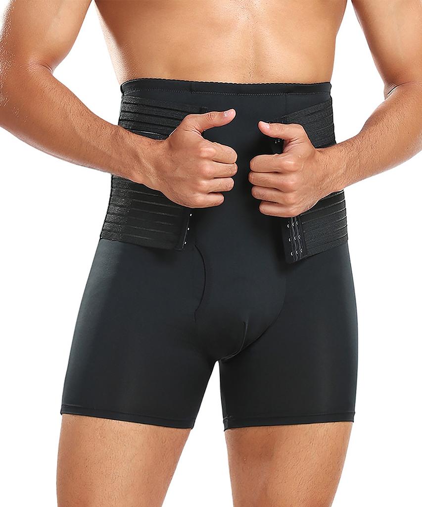 Pantaloni scurți pentru controlul burticii pentru bărbați, cu talie înaltă, care slăbesc, lenjerie de corp, boxeri, slip, lenjerie de corp căptușită, chiloți pentru ridicarea fundului, îmbrăcăminte pentru creșterea șoldului