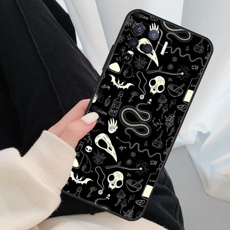

Raven Skull Case For Oppo A40 A60 A80 A5 Pro A15 A16 A17 A57 A77 A94 A74 A54 A76 A96 A18 A38 A58 A78 A98 OPPO A58 4G