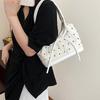 Sweet Tote Bag for Women New Summer Bucket Bow One Shoulder Underarm Bags Korean Versatile Casual Commute Handbags