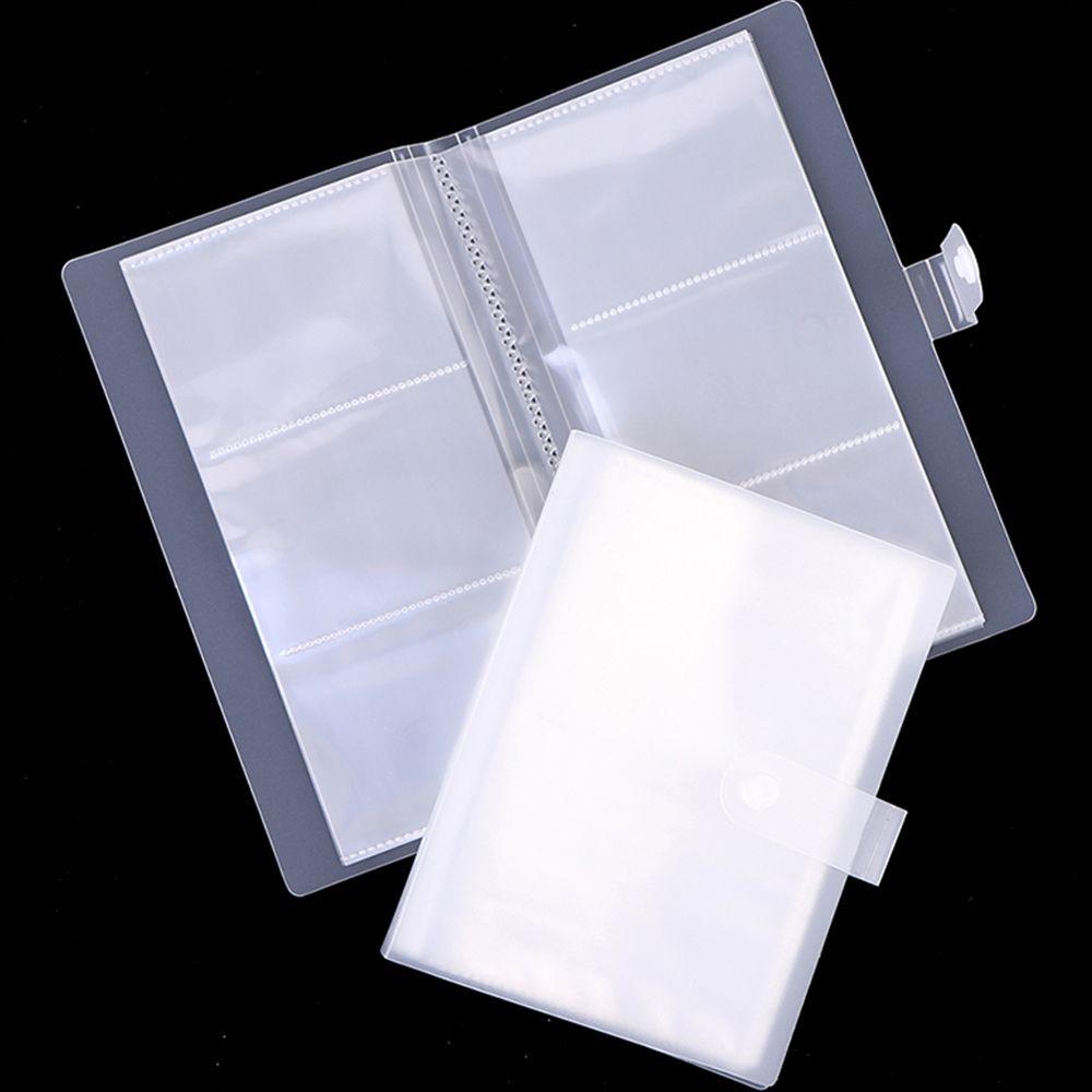 Showing Book Transparent Nail Album Nail Sticker Case Manicure Notebook Nail Sticker Storage Book