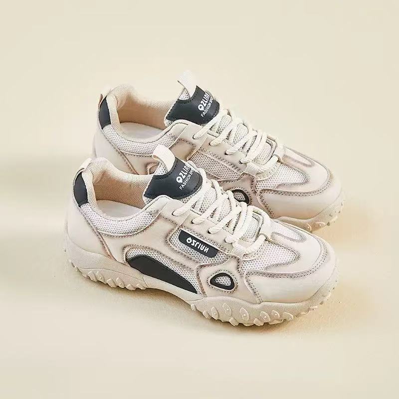 

ins Korean version of the new dad shoes for women 2025 spring student sports running casual thick-soled heightening sports shoes for women 40 чёрный