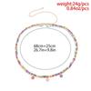 Chain Colorful Rice Bead Women Belly Chain Waist Jewelry Bikini Waist Link Bohemian Waist Chain