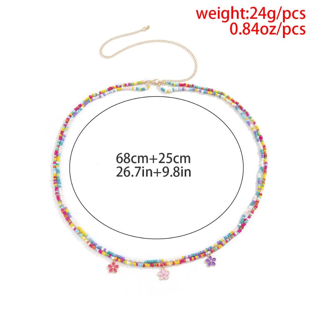 Chain Colorful Rice Bead Women Belly Chain Waist Jewelry Bikini Waist Link Bohemian Waist Chain