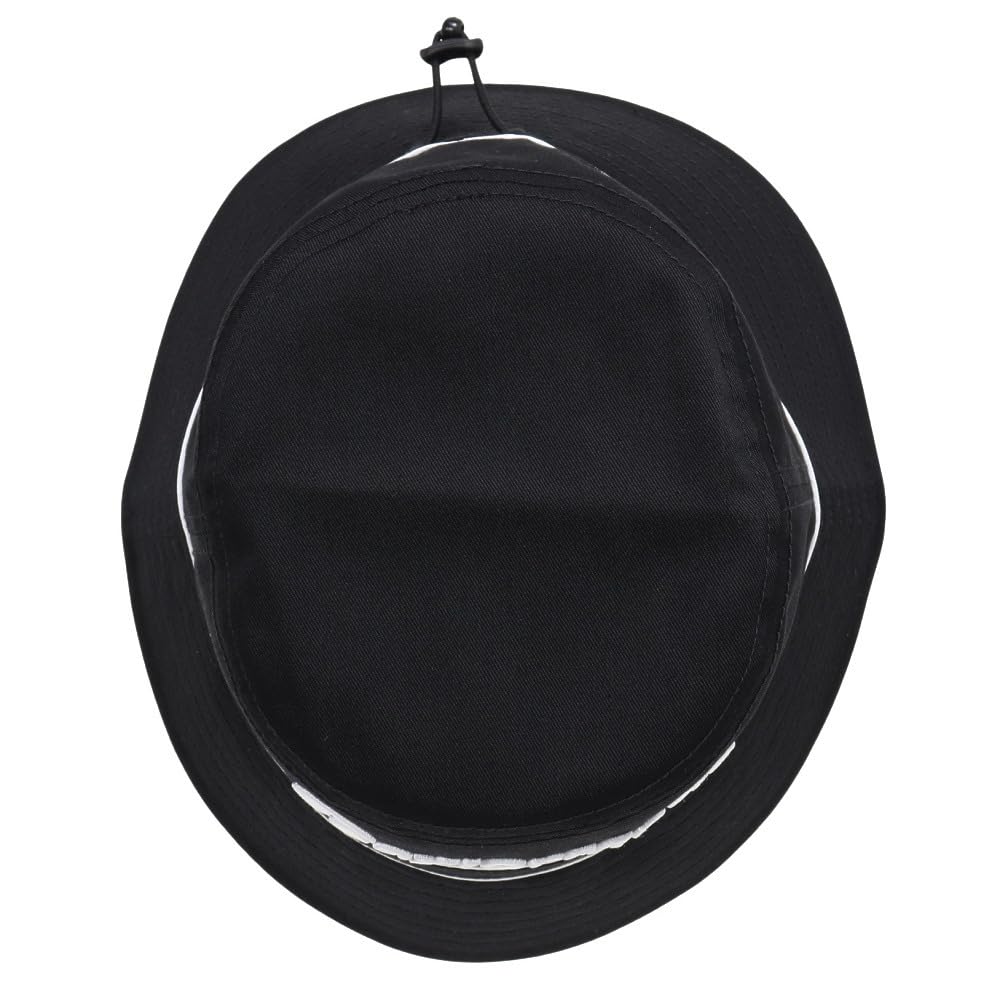 TaylorMade Men's Lined Bucket Hat, Black, Size 58cm, Visor, 2025SS UN559