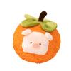 Cute Pig Cartoon Persimmon Plush Toy Children Charming Birthday Dolls Gifts