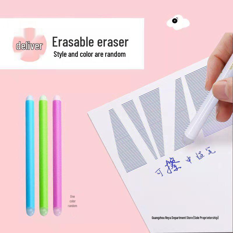 Suddbara gelpennpåfyllningar för studenter - Blå/Svart