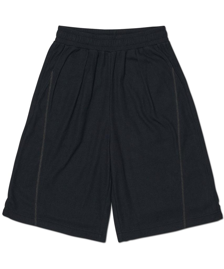 Nomaenyueol Light Waffle Shorts - Black