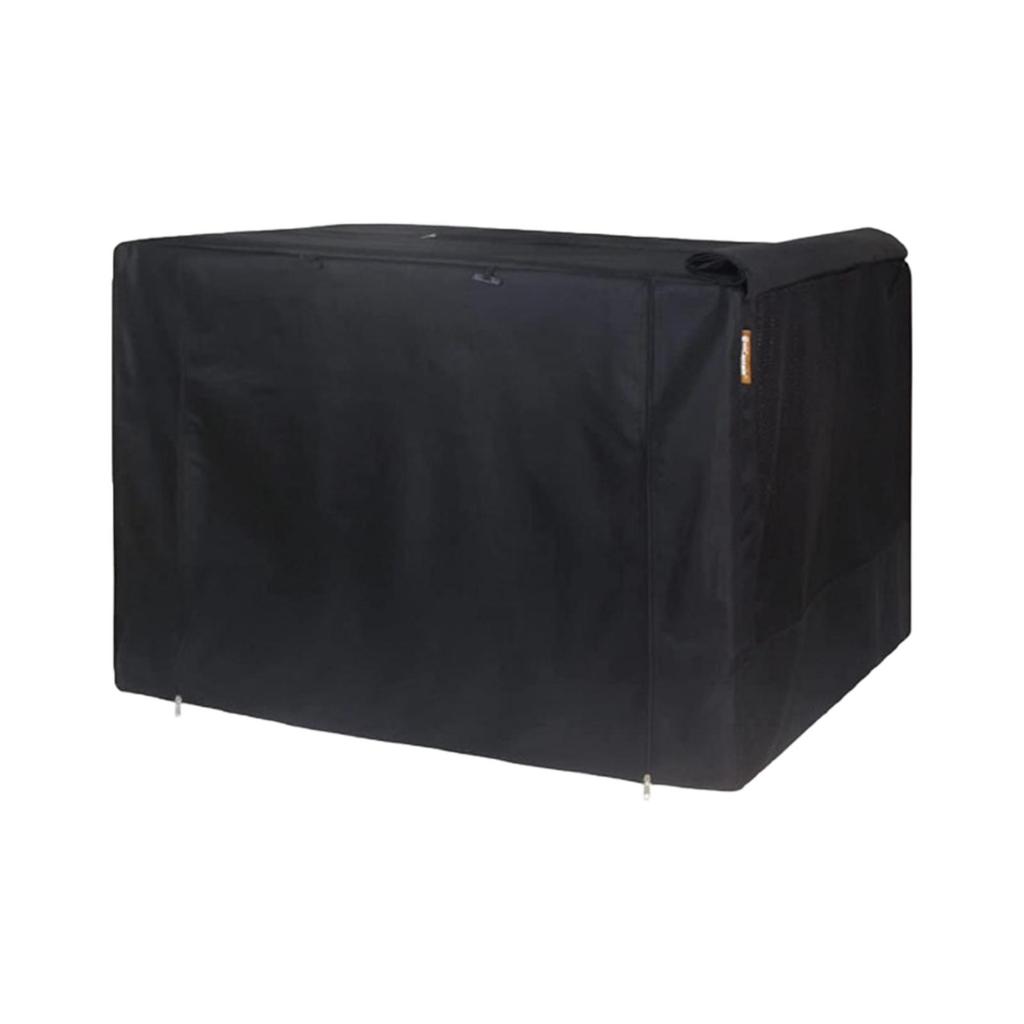 Pet Kennel Cover Black Breathable Warm Removable Lightweight Dog Crate 94cmx60cmx64cm