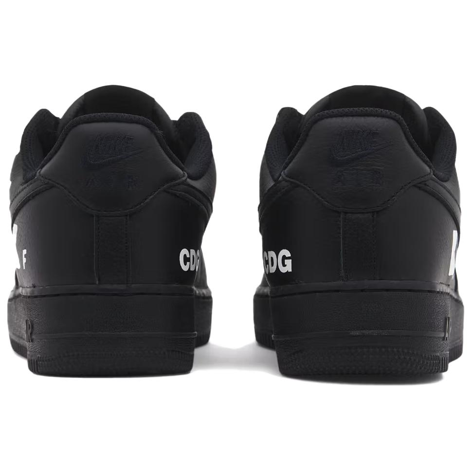 BLACK Comme Des Garçons X Nike Air Force 1 Low Retro Black Dover Street Market Exclusive Unisex Sneakers IB9949-001
