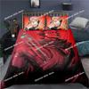 Jujutsu Kaisen Bedding Set Japan Anime Printed Bed Set With Pillowcase Bed Duvet Cover Soft Single Double Queen Super King Size