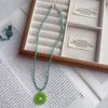 Fashion Sweet Y2K Cute Resin Colorful Strawberry Watermelon Lemon Fruits Pendant Bead Necklace for Women Summer Jewelry Gifts