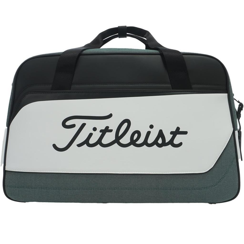 [TITLEIST] Pursuit Boston Bag TA25PSBB Hunter Green x White