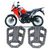 1 Paar Motorrad-Fußrasten Anti-Rutsch CNC-Aluminiumlegierung Motorrad-Fußstütze für X300 650 1000