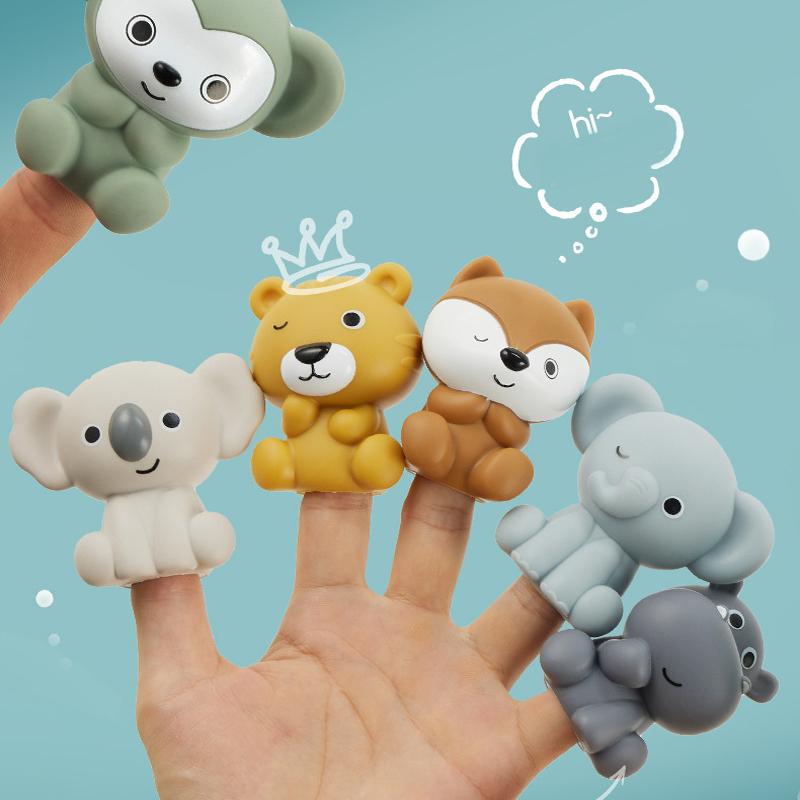 Baby Animal Bath Basketball Hoop Toy Set For Toddlers Floating Baby Bathtub Toys with Balls Net Organizer Game Set For Kids Gift