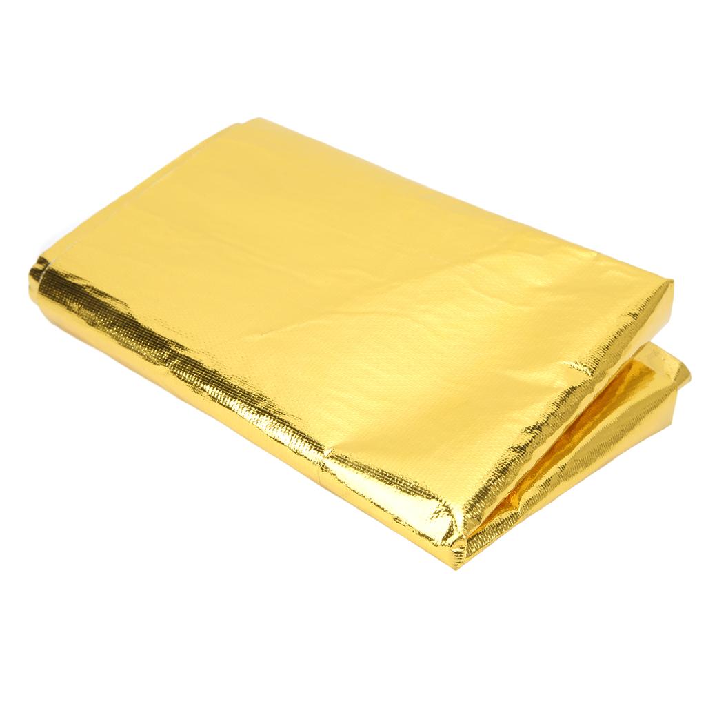 Self Adhesive Reflective Gold High Temperature Heat Shield Wrap Tape Thermal Insulation for