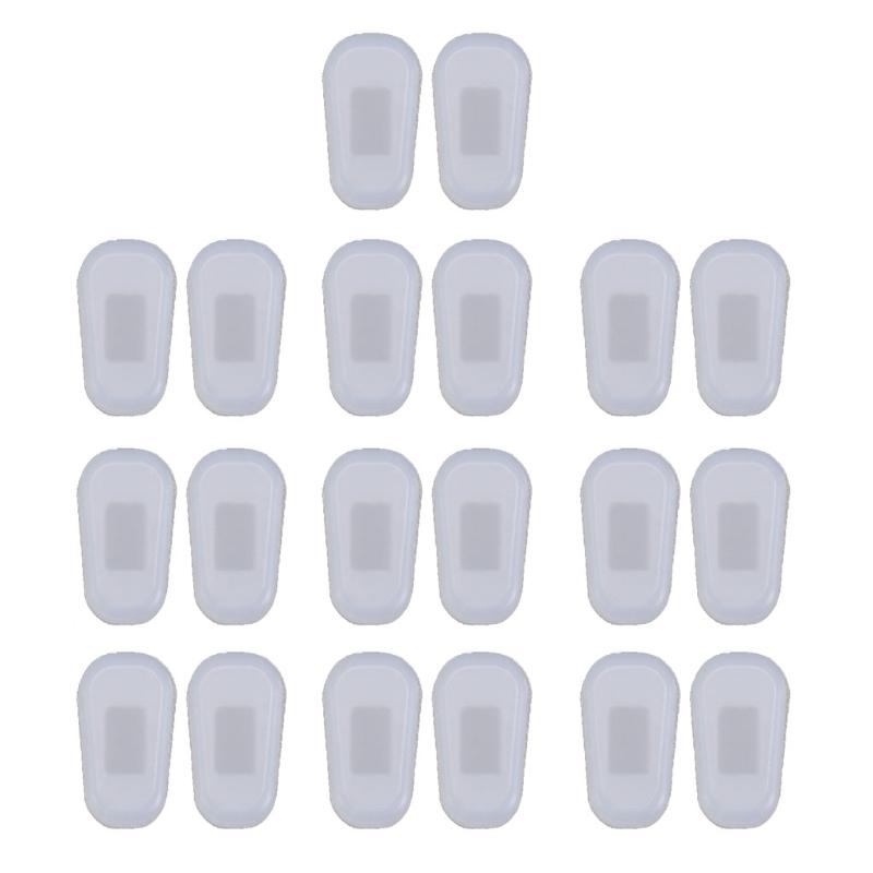 

10 Pair/Lot Silicone Eyeglass Airbag Soft Nose Pad On Nose Pad Glasses Massage for Health Care Anti-Slip Tool for Sungla small