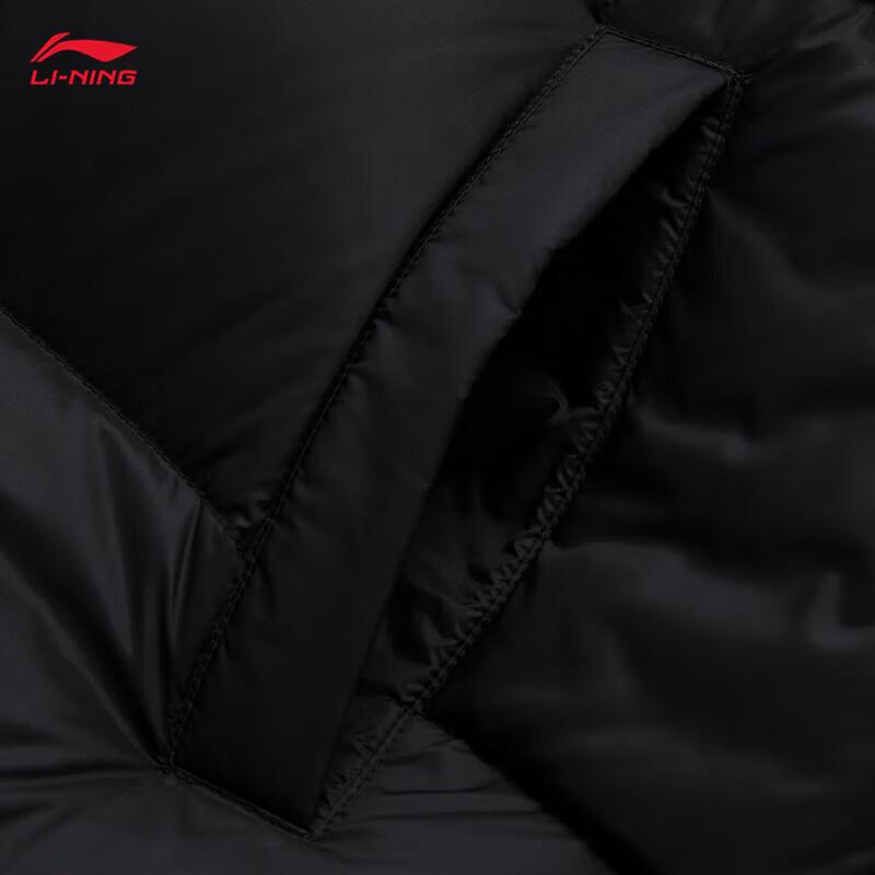 LI-NING Kids' Unisex Waterproof Hooded Down Jacket