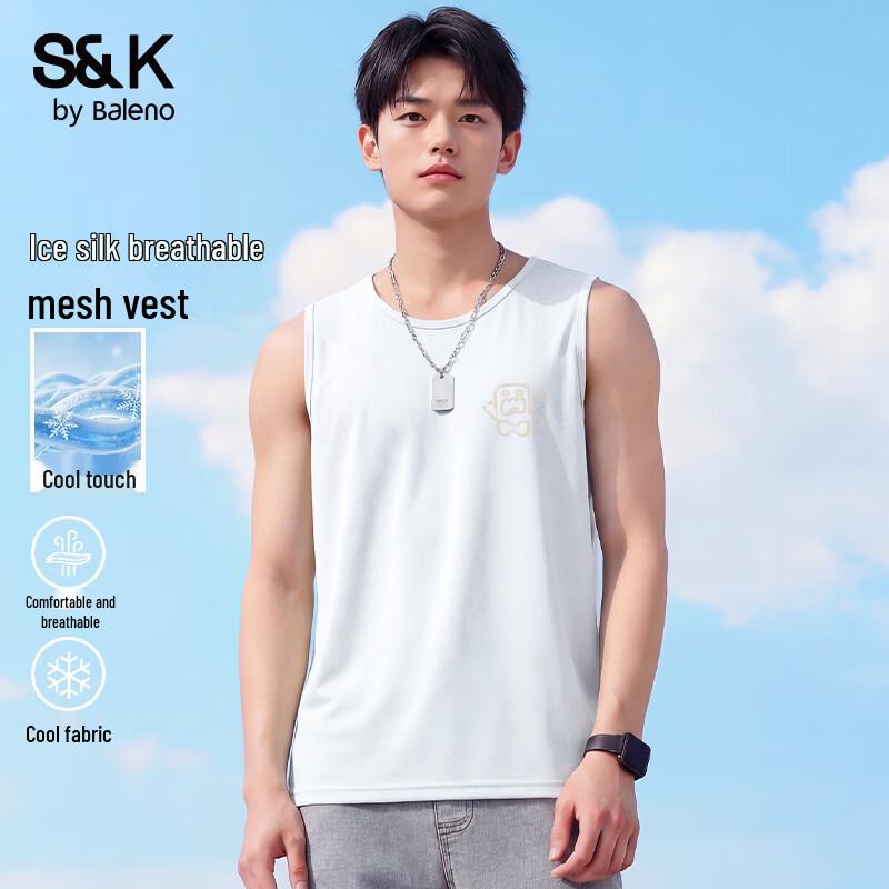 Baleno S&K Men s Lightweight Ice Silk Tank Top 3XL