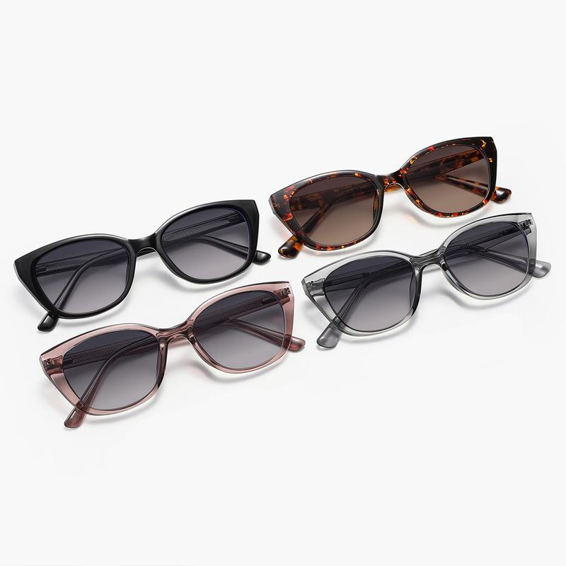 Lunettes de Soleil Rétro Style Nouveau Unisexe Cat-Eye UV400 Haute Qualité Confortables Lunettes de Soleil Extérieur Conduite Anti-UV Protection Solaire Lunettes