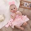 18 Inch Lifelike Reborn Bady Doll Full Silicone Vinyl with Visible Veins Newborn Dolls Early Educational Toys Toddler Birthday Gifts