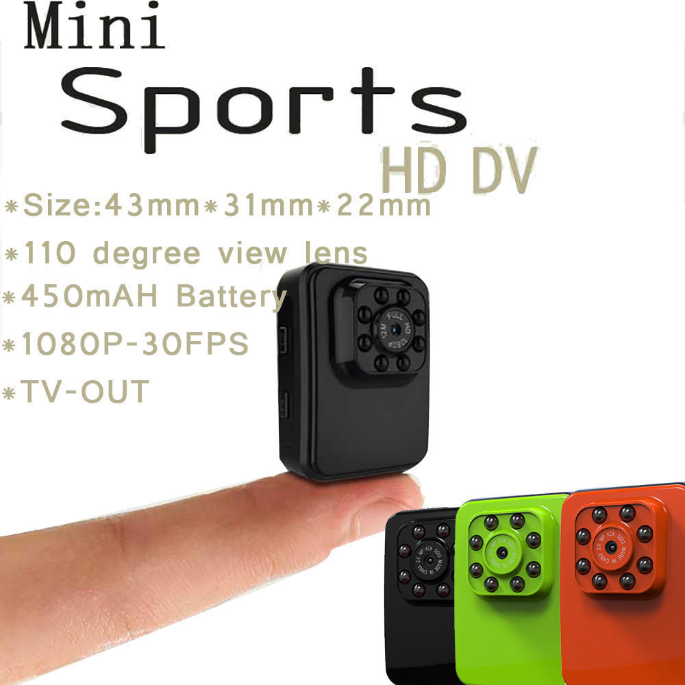 R3 Mini HD Sports DV DVR Video Audio Camera Recorder DV Camcorder Webcam NEW