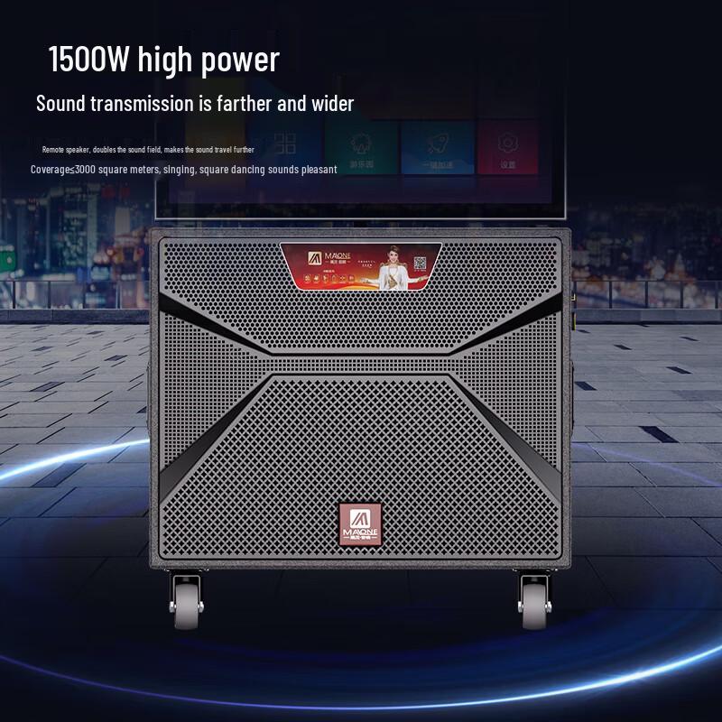 Manlong Portable Karaoke Speaker with Display