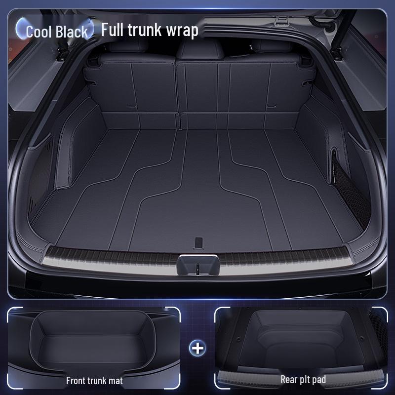 XPeng P7 2025 Trunk Mat - Full Coverage Tail Box Mat for Car Interior Accessories