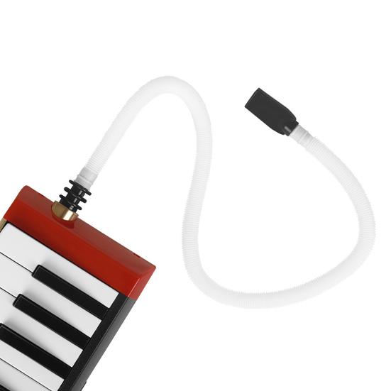 Melodica Tube 23.4 Inches Long Melodica Tube with Mouthpiece Flexible ABS Melodica Tube Set for 32/37 Keys