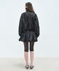 Aobteu Balloon Mini Skirt - Black