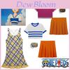 Originalgetreues One Piece Nami Cosplay-Kostüm für Damen, süße Anime-Kleidung für Halloween