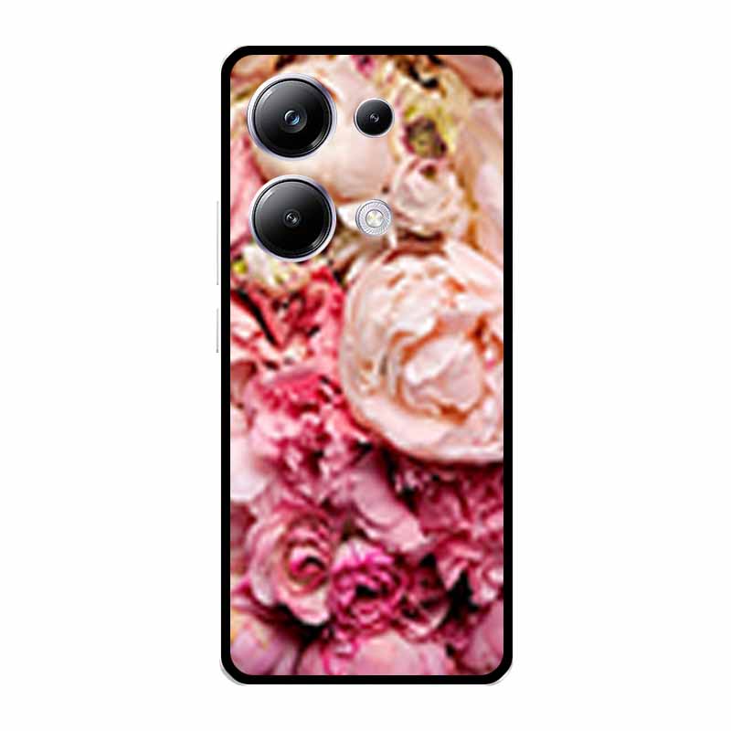 For Redmi Note 13 Pro 5G Cases Note 13 5G 4G Fashion Cool Soft TPU Silicone Phone Covers for Xiaomi Redmi Note 13R Pro 5G Note13