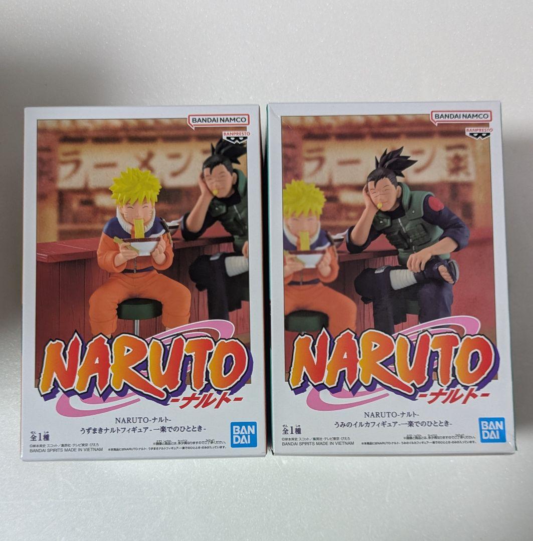 NARUTO Moment Ichiraku Uzumaki Iruka Umino Set