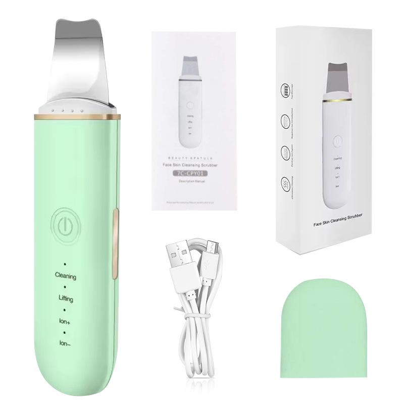 Ultrasonic Skin Scrubber | Blackhead Remover & Facial Pore Cleaner | Beauty Device Peeling Machine