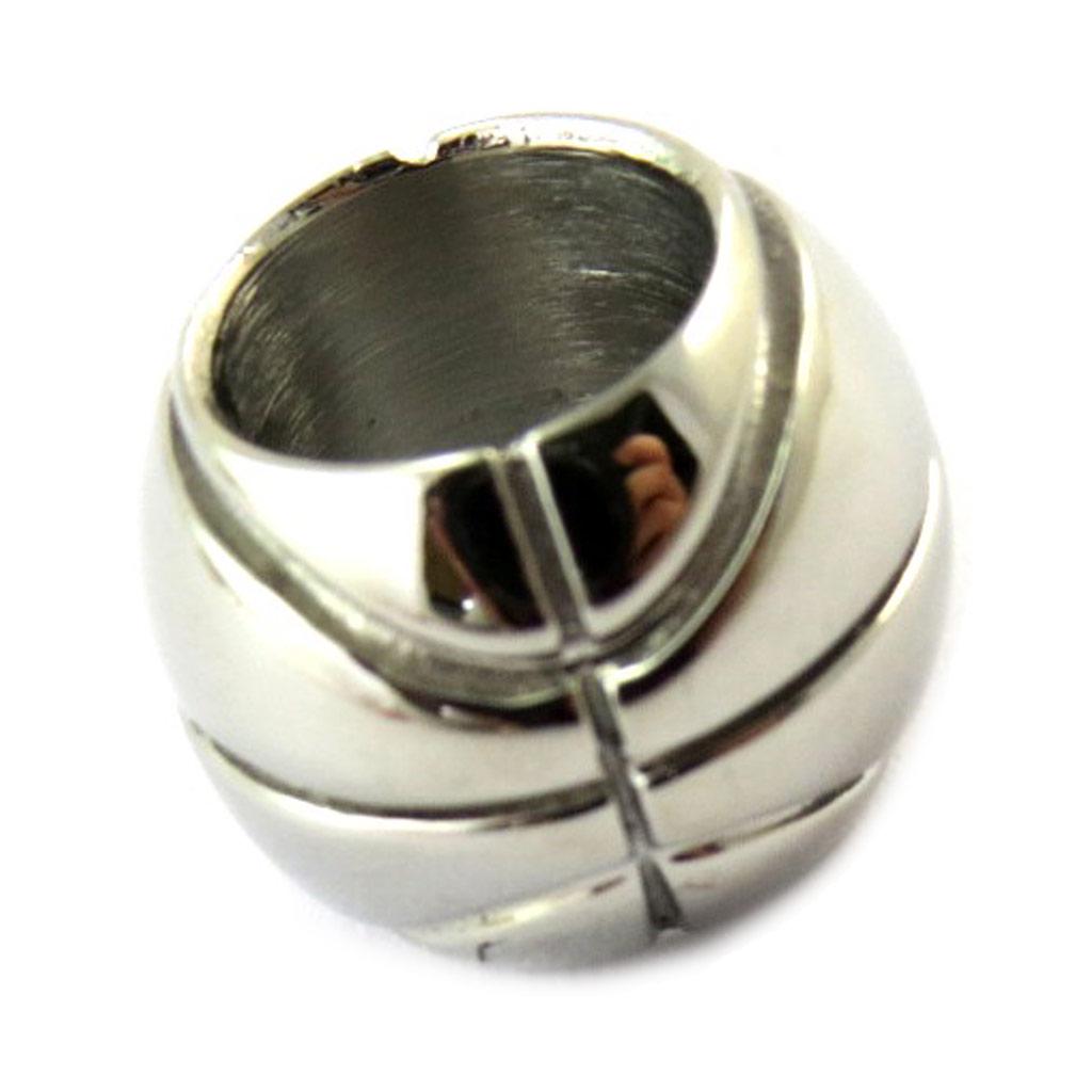 Les Trésors De Lily [N5090] - Pendentif acier 'Tennis' chrome