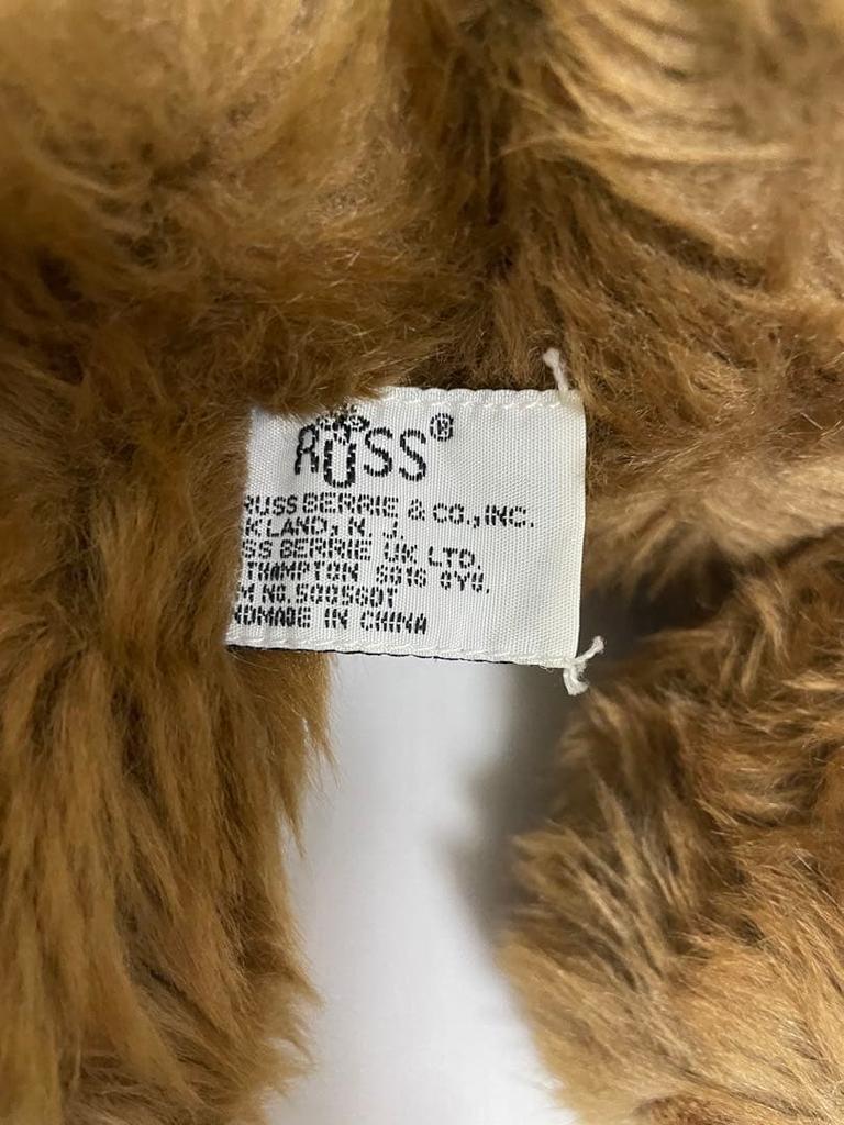 [USED] RUSS Teddy Bear Plush Toy with Tag