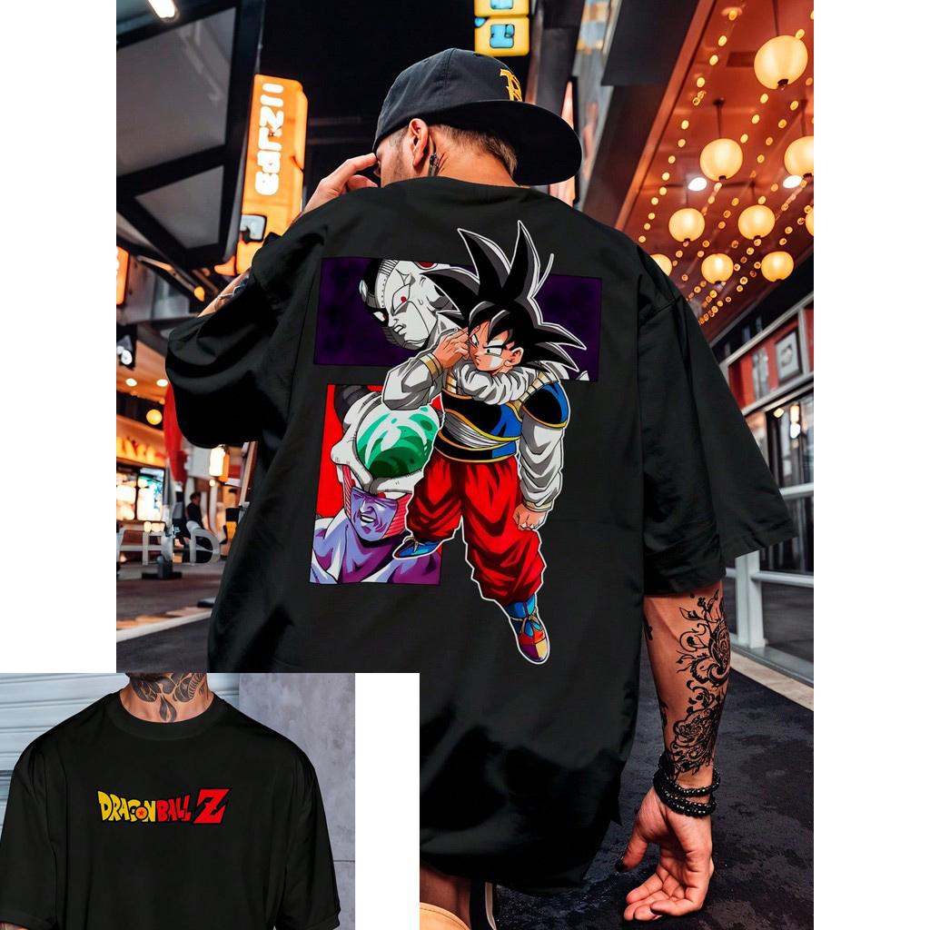 

Аніме Dragon Ball Сон Гоку Чоловіча та Жіноча Літня Футболка Хараджуку Ретро Короткий Рукав Вільна Оверсайз Повсякденна Зручна Y2k Топ 4XL