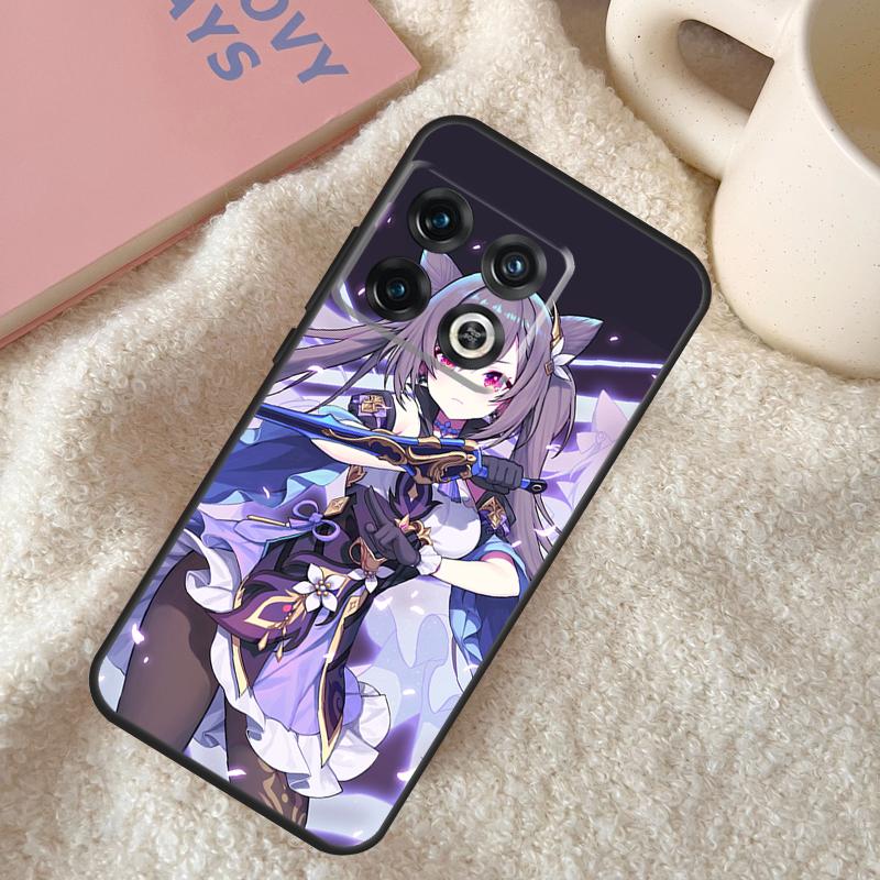 Genshin Impact Keqing Case For Oneplus 8T 9RT 10T 8 9 11 10 Pro Oneplus Nord CE 2 Lite Ace N10 N20 N100 N200 Cover