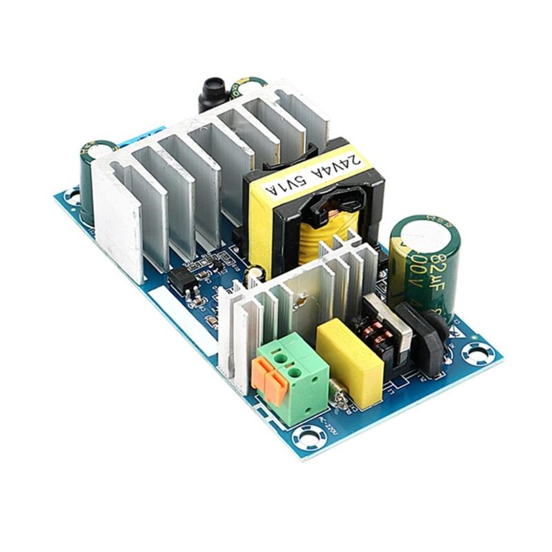 ACDC 24V 4A/5V1 Power Module Space Saving Easy Installation for Projects and Small Devices with Multiple Protections