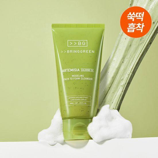 BRING GREEN Sagebrush Calming EX Modeling Pack To Foam Cleanser 120mL