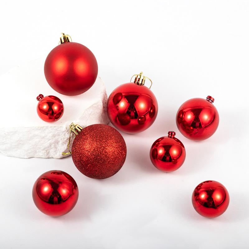 Christmas Tree Ornaments: Electroplated Plastic Baubles in Stock