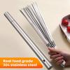 Reusable Stainless Steel Grill Meat String Forks BBQ Stick BBQ Needle Cooking Tool Barbecue Skewer