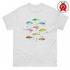Fishing Lures T-Shirt, Fish Graphic Shirt, Angler Classic TShirt, Watercolor Casual Top, Vintage Crew Neck Tee, Tackle Unisex Shirt