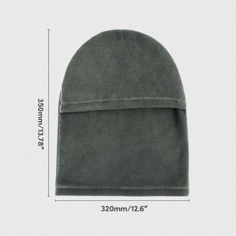 Winter Balaclava Hat Thick Scarves Warm Hooded Neck Warmer Cap Wind proof Ski Face Mask for Cycling Outdoor Sports