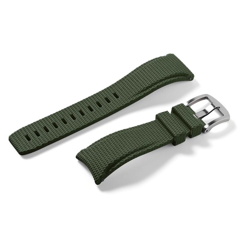 Bracelet en Caoutchouc Fluoro 19mm 20mm 21mm 22mm pour Xiaomi huawei Samsung Swatch MoonSwatch Universel FKM Libération Rapide Bracelet de Montre de Plongée pour Seiko