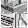 1 PCS Window Weather Stripping Seal Bar For Sliding Window Windproof Rainwater Blocking And Thermal Insulation Home Improvement